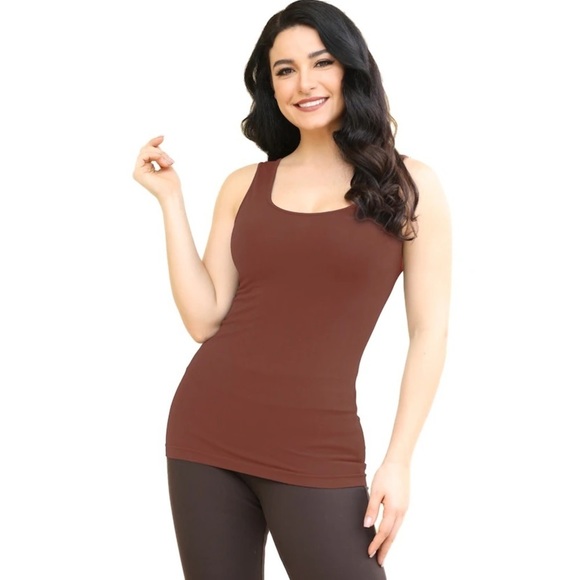 Orange Fashion Village Plus 16/18 Bamboo Layering Tank - Picture 1 of 6